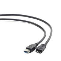 usb 3 0 3m - Gembird Cable USB to USB-micro Blue 3m - 2 nuotrauka