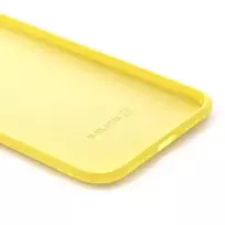 touch x - Korpuso galas, galinis dangtelis Evelatus         Apple      iPhone X/Xs Soft Silicone       Yellow - 2 nuotrauka