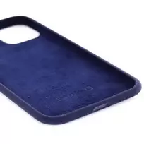 telefonu deklai iphone silikoniniai - Evelatus Soft Silicone Back Case For Apple iPhone 11 Pro Dark Blue - 2 nuotrauka