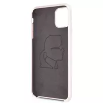 iphone 11 pro max case - Karl Lagerfeld Silicone Iconic Back Case For Apple iPhone 11 Pro Max Pink - 3 nuotrauka