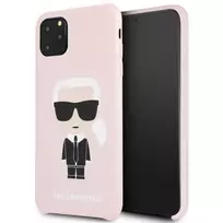 iphone 11 pro max case - Karl Lagerfeld Silicone Iconic Back Case For Apple iPhone 11 Pro Max Pink - 4 nuotrauka