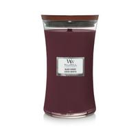 zvakes - Aromatinė žvakė WoodWick Scented candle vase Black Cherry 275 g - 3 nuotrauka