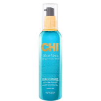 chi curls defined oil - Glotninamasis plaukų aliejus garbanotiems plaukams Farouk CHI Aloe Vera 15 ml - 2 nuotrauka