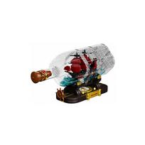laivas butelyje - Lean Toys laivas butelyje, ruda (Brown) 885 vnt. - 4 nuotrauka