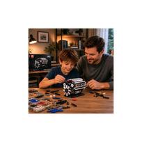 elite - Lean Toys konstruktorius V8 variklis 552 vnt - 3 nuotrauka