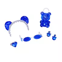 rainbow lele - Lėlė su priedais Rainbow High Creative Crystals Skyler, 28 cm - 5 nuotrauka