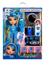 rainbow lele - Lėlė su priedais Rainbow High Creative Crystals Skyler, 28 cm - 6 nuotrauka