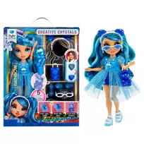 rainbow lele - Lėlė su priedais Rainbow High Creative Crystals Skyler, 28 cm - 9 nuotrauka