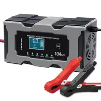 lifepo4 3,2v - Qoltec 52493 Mikroprocesorinė kroviklis 12V 10A su remontine funkcija AGM GEL LiFePO4 ,  LCD - 2 nuotrauka