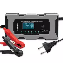 lifepo4 3,2v - Qoltec 52493 Mikroprocesorinė kroviklis 12V 10A su remontine funkcija AGM GEL LiFePO4 ,  LCD - 4 nuotrauka
