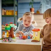 lego konstruktoriai - Lego Duplo Bluey Picų pardavėjos su Muffin ir Bluey 10469 - 4 nuotrauka