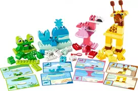 lego gyvuni - LEGO DUPLO Gyvūnų konstravimo žaidimas 10472 - 2 nuotrauka