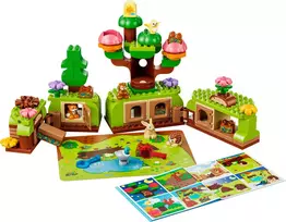 lego gyvuni - LEGO DUPLO Atradimų miškas su laukiniais gyvūnais 10480 - 2 nuotrauka