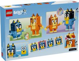 bigbox lego - LEGO Bluey Konstruojama Bluey šeima 11217 - 10 nuotrauka