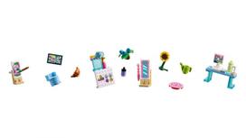 legajos - LEGO Friends Kūrybiškas lėlių namų lagaminėlis 42697 - 9 nuotrauka