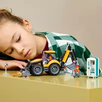 bigbox lego - LEGO City Geltonas ekskavatorius-krautuvas 60480 - 4 nuotrauka