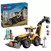 bigbox lego - LEGO City Geltonas ekskavatorius-krautuvas 60480 - 8 nuotrauka