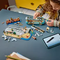 lego konstruktoris - LEGO City Klasikinis paplūdimio tramvajus 60506 - 2 nuotrauka