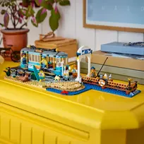 lego konstruktoris - LEGO City Klasikinis paplūdimio tramvajus 60506 - 4 nuotrauka