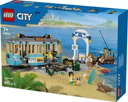 lego konstruktoris - LEGO City Klasikinis paplūdimio tramvajus 60506 - 6 nuotrauka