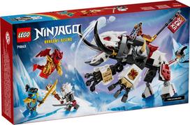 legajos - Lego Ninjago Zilvar ir drakonas-pabaisa Grimtak 71863 - 6 nuotrauka