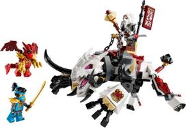 legajos - Lego Ninjago Zilvar ir drakonas-pabaisa Grimtak 71863 - 8 nuotrauka