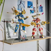 lego konstruktoris - LEGO Ninjago Dvyniai titanų mechai 71870 - 4 nuotrauka
