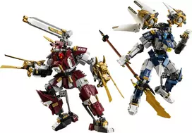 lego konstruktoris - LEGO Ninjago Dvyniai titanų mechai 71870 - 6 nuotrauka