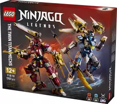 lego konstruktoris - LEGO Ninjago Dvyniai titanų mechai 71870 - 7 nuotrauka