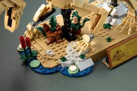 fosilij - Lego Jurassic World Dinosauro fosilijos: Triceratops 77985 - 6 nuotrauka