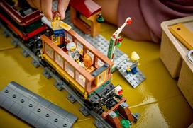 lego konstruktoris - LEGO City Vintažinis garinis traukinys 60511 - 4 nuotrauka