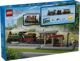 lego konstruktoris - LEGO City Vintažinis garinis traukinys 60511 - 5 nuotrauka