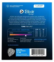 elektrinis elops - Elixir Stygos el. gitarai Eliksyras 12102 Nanoweb 11-49 - 2 nuotrauka