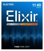 elektrinis elops - Elixir Stygos el. gitarai Eliksyras 12102 Nanoweb 11-49 - 3 nuotrauka