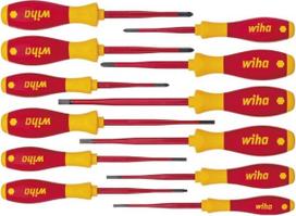 wiha atsuktuvai - Wiha SoftFinish electric slimFix rinkinys 3201SF SATZ, 12 vnt. Elektrikams 1000 V - 2 nuotrauka