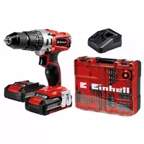 akumuliatorinis suktuvas - Einhell TE-CD 18/2 Li-i +64, 18V, 2x2,0Ah - 2 nuotrauka