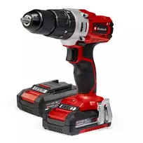 akumuliatorinis suktuvas - Einhell TE-CD 18/2 Li-i +64, 18V, 2x2,0Ah - 8 nuotrauka