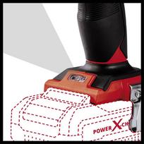 einhell akumuliatorius - Einhell TE-CD 48 - 5 nuotrauka