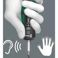 wera torque - Wera 7515 Kraftform Safe-Torque Speed atsuktuvas 2-6Nm (Juodas/Green) - 3 nuotrauka