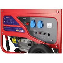 benzininis generatorius - Generatorius Dedra DEGB6500K, max 5.5kW - 4 nuotrauka