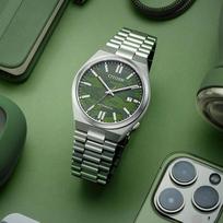 automatiniai - CITIZEN TSUYOSA NJ0159-86X Camo Žalias (Camo Green) - 3 nuotrauka