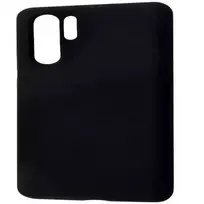 huawei p30 deklas - Korpuso galas, galinis dangtelis Evelatus         Huawei      P30 Pro Soft Case with bottom       Black - 2 nuotrauka