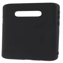 samsung s10 nugarele - Korpuso galas, galinis dangtelis Evelatus         Samsung      S10e Soft Silicone       Black - 2 nuotrauka