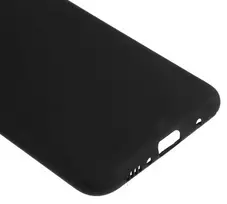 samsung s10 nugarele - Korpuso galas, galinis dangtelis Evelatus         Samsung      S10e Soft Silicone       Black - 4 nuotrauka