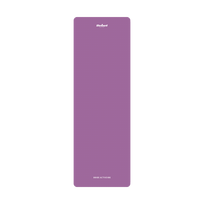 fitneso kilimelis - Gymnastic mat for yoga, pilates, fitness, 183x61cm, thickness 6mm, TPE material, purple, REBEL ACTIVE - 5 nuotrauka