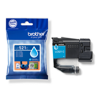 rasalai spausdintuvo - Brother LC521C | Ink Cartridges | Cyan - 4 nuotrauka