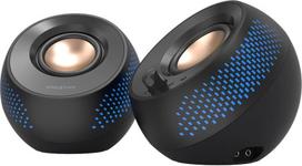 koloneles 2.0 - Creative Pebble X 2.0 Black (Juodos) - 4 nuotrauka