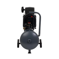 oro kompresoriai - Grunder RC2/24 2HP 24L - 2 nuotrauka