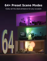 led floor - Govee H60B2 Medžio formos toršeras RGBWWIC, 1500 lm - 5 nuotrauka