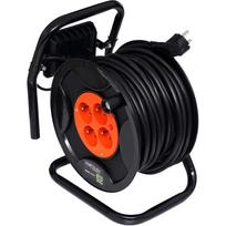 ilgintuvas 3x2,5 - Kraft&Dele KD4021 30m būgninis ilgintuvas su LED indikatoriumi - 8 nuotrauka